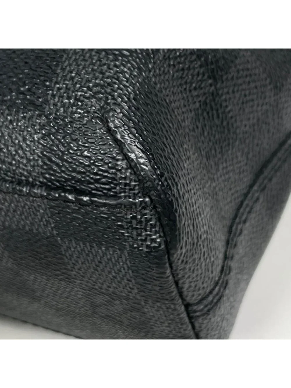 Louis Vuitton Mick MM Shoulder Bag Crossbody Damier Graphite Black